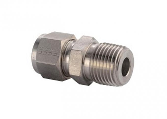 Straight Male Connectors Compression Tube Fittings ISO Parallel Thread(RP)