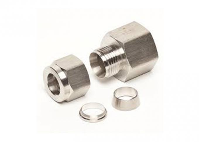 SAE/MS Straight Thread Compression Tube Fittings Straight Male Connectors