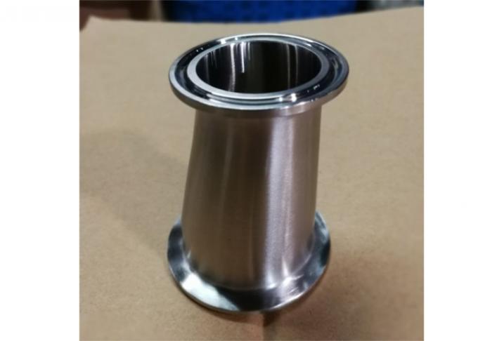 Hygienic Fittings Clamp Reducers For Food  Beer  Beverage  Dairy Usages Polished Surface