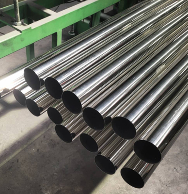 Seamless / Welded  Stainless Steel Pipe 201 304 403 Cold Rolled Polished / HL Surface