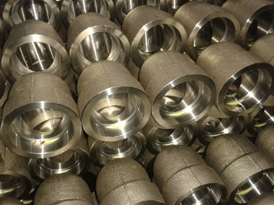 China Custom Forged Stainless Steel Pipe Fittings Reducer / Cap Ends / Nipple / Coupling, Union supplier