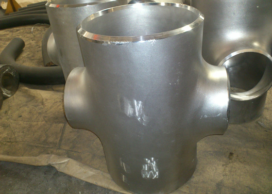 China Stainless Steel Butt Weld Pipe Fittings Cross Pipe Cross ASME / ANSI B16.9 supplier