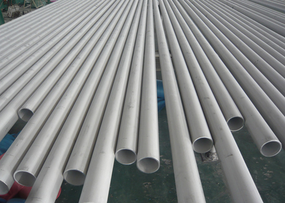 China Seamless Stainless Steel Pipes Annealed &amp; Pickled Cold Drawn / Cold Rolling supplier