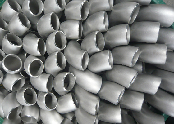 China Dn150 Sch 40s TP316 , 316L Stainless Steel 90 Degree Elbows Weld Fittings supplier