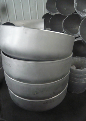 China DN25 Stainless Steel Pipe Caps Sch 10 TP304L / 304 Weld Fittings ASME / ANSI supplier