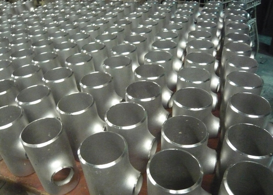 China DN50 Sch40 Stainless Steel Pipe Fittings ASTM TP304 / 304L Butt Weld Fittings Tees supplier