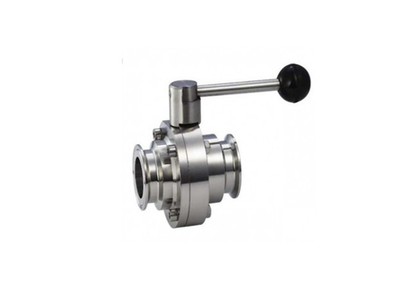 China 1.4301 1.4404 Butterfly Stainless Steel Valves Cracking Resistance For Piping System supplier