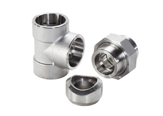 China High Precise  Stainless Steel Socket Weld Fittings , ASTM A182 F304 Ss Pipe Fittings supplier