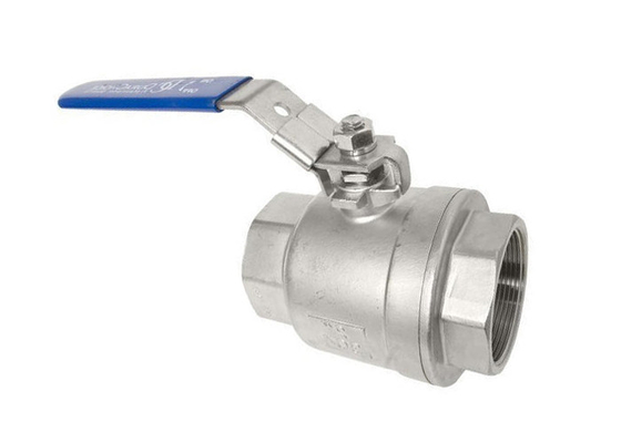 China DIN 2 PCS Ball Stainless Steel Valves ASME B16.34 Precise Dimension Anti - Corrosion supplier