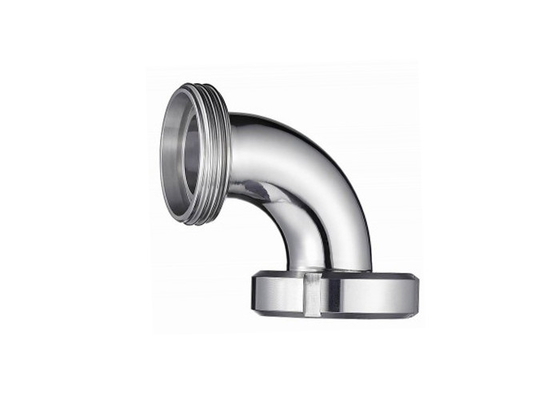 China 1 Inch 304 316 Ss Pipe Fittings , Stainless Steel 90 Degree Elbow With Threaded Ends supplier