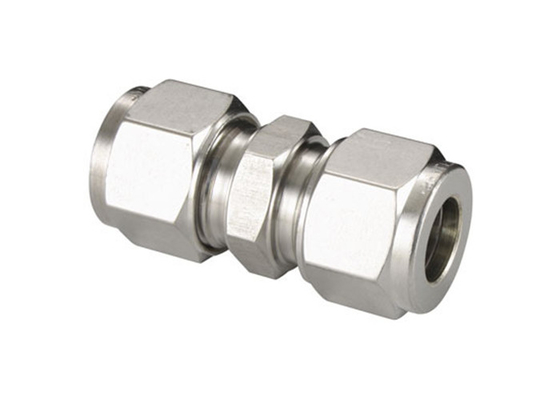China Industrial Mechanical Compression Tube Fittings High Strength Precise Dimension supplier