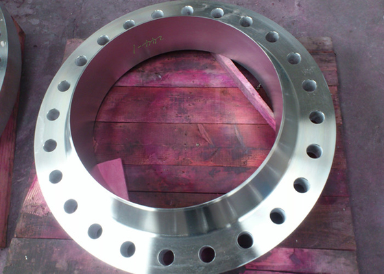 China PN20 - PN420 304 / 316 Forged Weld Neck Stainless Steel Pipe Flange WN RTJ Flanges supplier