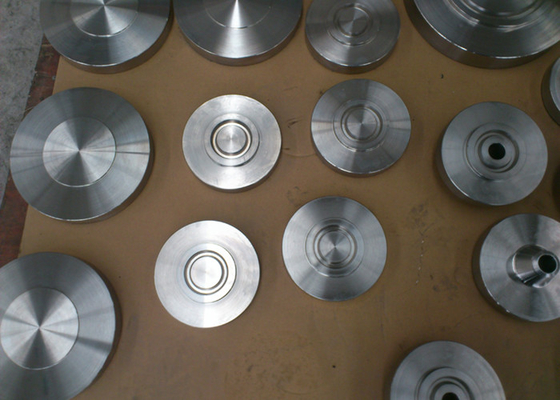 China Forged DIN Stainless Steel Pipe Flange For Pipeline F51 / F53 / F55 PN100 supplier