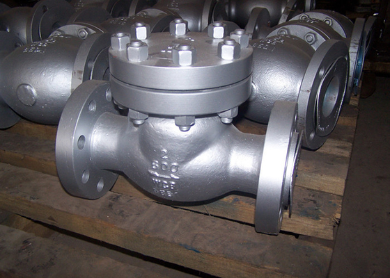 China 2 Inch 600lbs WCB Manual Stainless Steel Valves / Check Valve With Flange Connection supplier