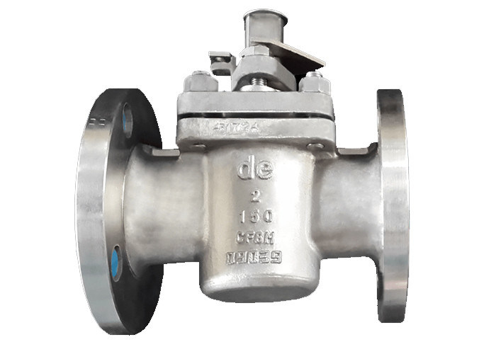 Class 150 2way Stainless Steel Valves Flanged Plug Valve ANSI / ASME B16.5