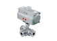 DIN 3A SMS TP304 Stainless Steel Valves Electric Actuated Tri - Clamp Butterfly Valve supplier