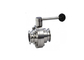 1.4301 1.4404 Butterfly Stainless Steel Valves Cracking Resistance For Piping System supplier