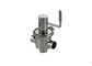 Safety SS304 SS316L Stainless Steel Sanitary Valves For Bio - Pharmaceutical Industry supplier