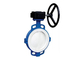Teflon Butterfly PTFE Lined Valves Wafer &amp; Lugged Type For Corrosive / Aggressive supplier