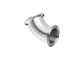 Food Grade Stainless Steel Pipe Fittings , DIN Stainless Steel 45 Degree Elbow supplier