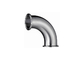 Food Grade Stainless Steel Pipe Fittings , DIN Stainless Steel 45 Degree Elbow supplier