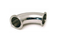 1 Inch 304 316 Ss Pipe Fittings , Stainless Steel 90 Degree Elbow With Threaded Ends supplier