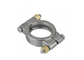 Custom Stainless Steel Hygienic Fittings , Heavy Duty Stainless Tri Clamp Fittings supplier