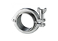 Custom Stainless Steel Hygienic Fittings , Heavy Duty Stainless Tri Clamp Fittings supplier