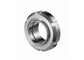 Din 11851 Sanitary Fittings Round Slotted Nut , Polished Industrial Pipe Fittings supplier