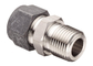 Fractional Tube NPT Compression Tube Fittings High Hardness Straight Male Connectors supplier