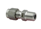 Fractional Tube Compression Tube Fittings 1 / 8 To 1 / 2 Inch Straight Male Connector supplier