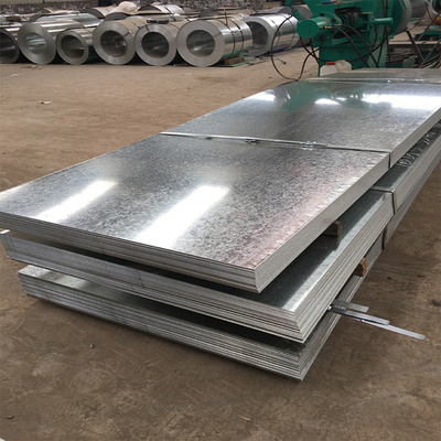 1mm 2mm Thick Gi Sheet Q235 Metal Plate Galvanized Steel Cold Rolled