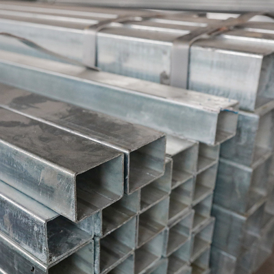 A53 S275jr Galvanized Erw Steel Pipe 6.4M Galvanized Steel Rectangular Tube