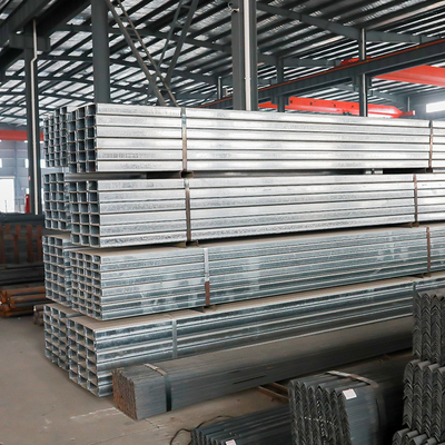 A992 ASTM Galvanized Rectangular Steel Pipe SS400 Hot Dip Galvanized Square