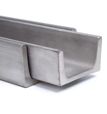 High Quality ASTM 301 201 304 Grade Stainless Steel Channel 5m 6m Length For Industry
