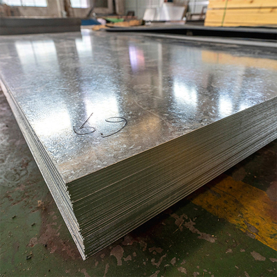 A36 SS400 Galvanized Steel Plate 300mm GI Zinc Plated Steel Sheet