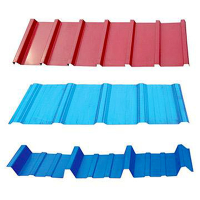 Roofing Material Corrugated Sheet PPGI Color Coated 20 Mm Dx53D