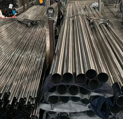 SUS 304 304L ISO9001 Stainless Steel Pipe 0.5-2mm Thickness Welded for Decoration