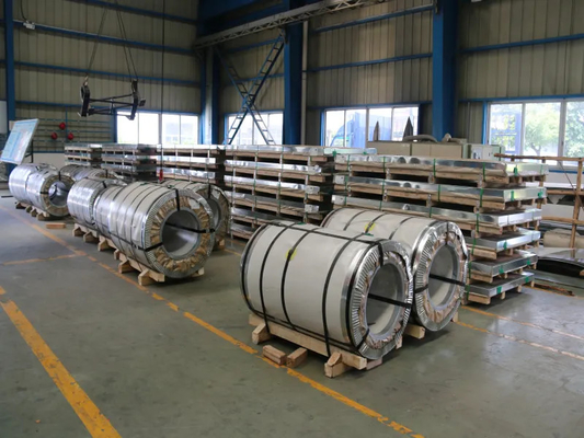 Stainless Steel Coil ASTM 304 321H 347 Grade Cold Rolled 1mm 1.2mm Thickness 1000mm 1219mm Width BA/2B Surface